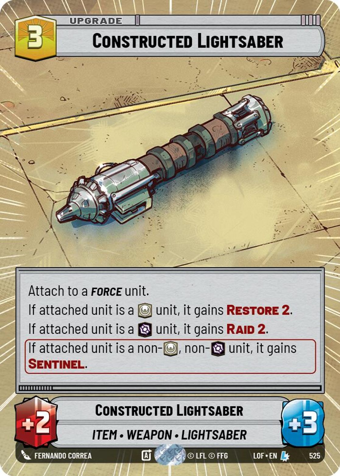 Constructed Lightsaber