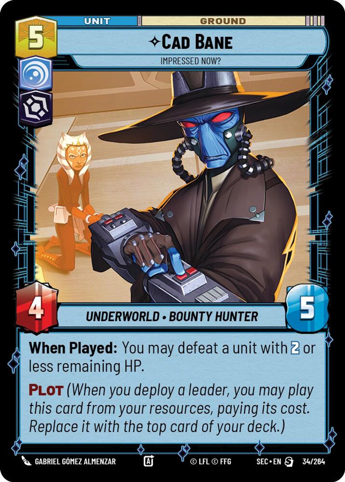 Cad Bane - Impressed Now?