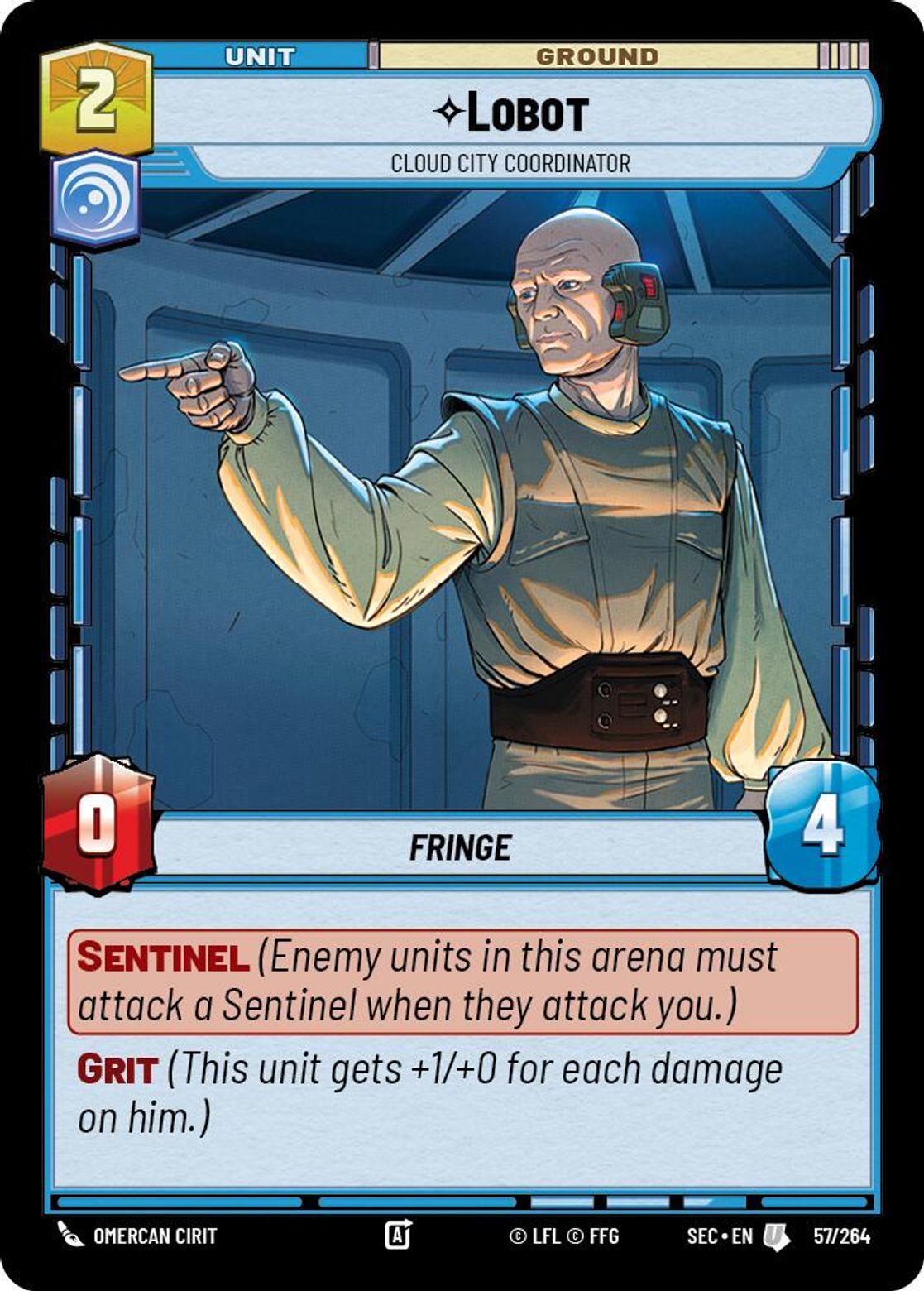 Lobot - Cloud City Coordinator