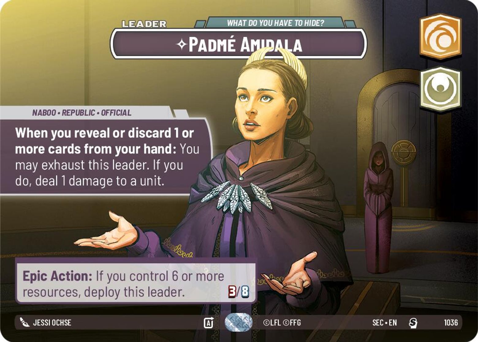 Padmé Amidala - What Do You Have to Hide?