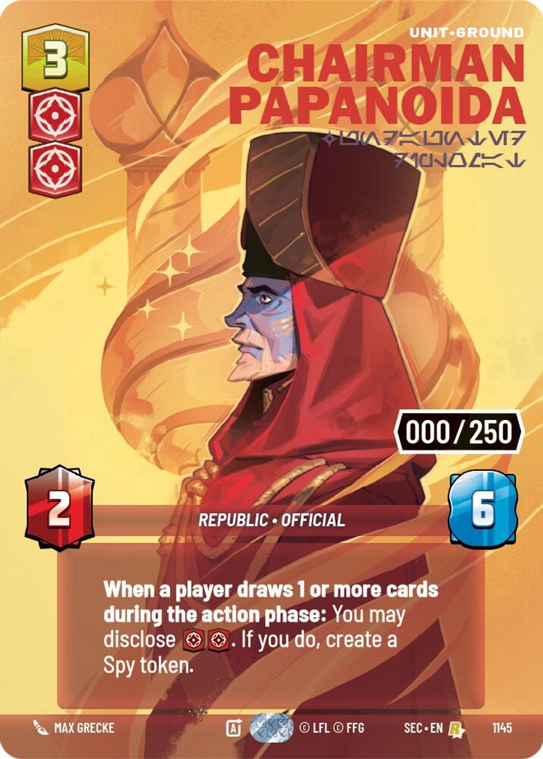 Chairman Papanoida - Undaunted Diplomat