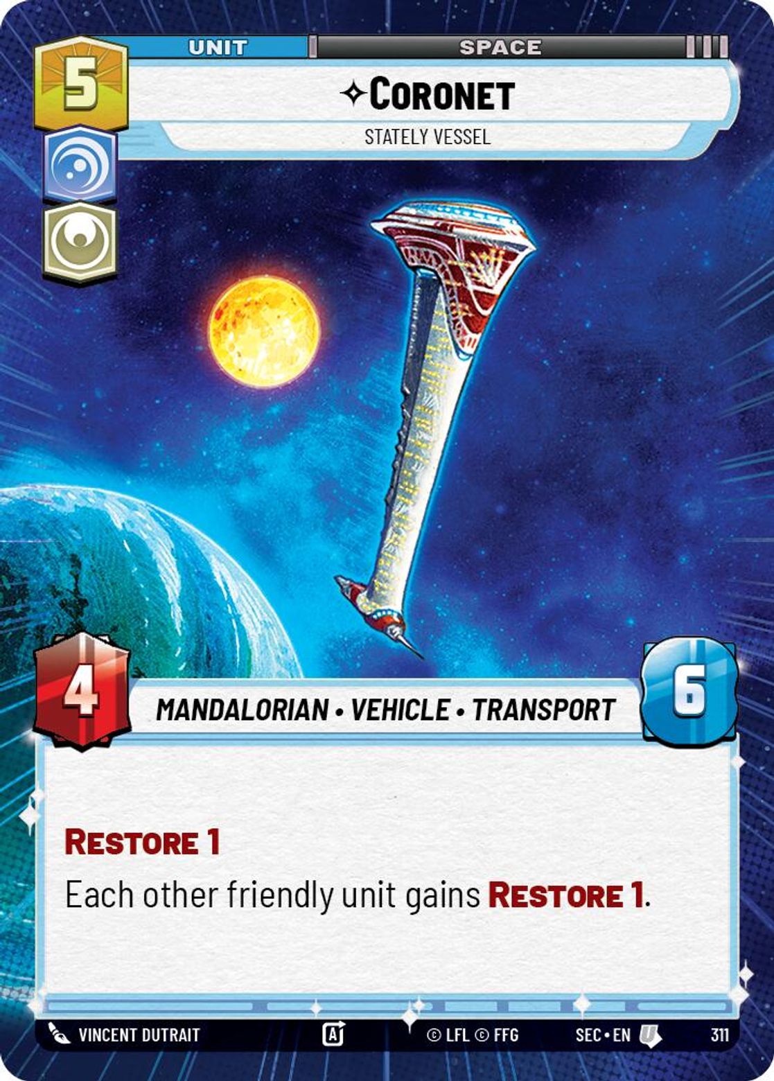 Coronet - Stately Vessel