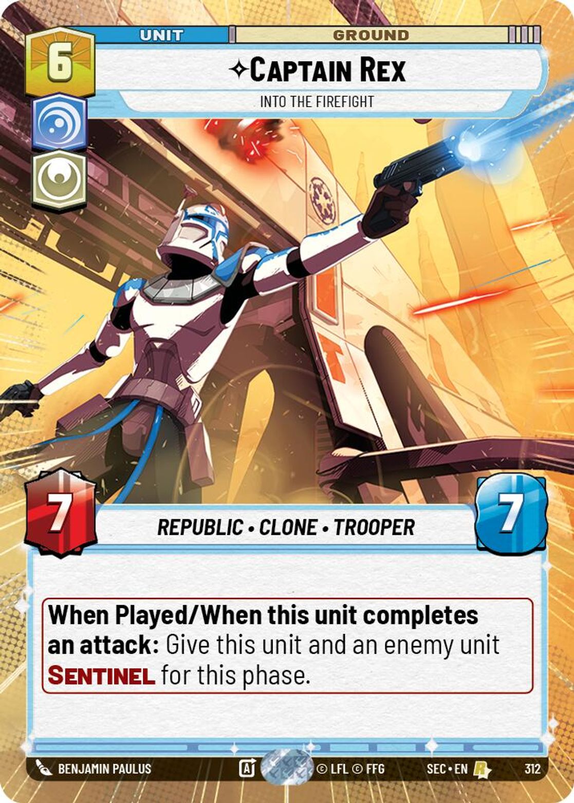 Captain Rex - Into the Firefight