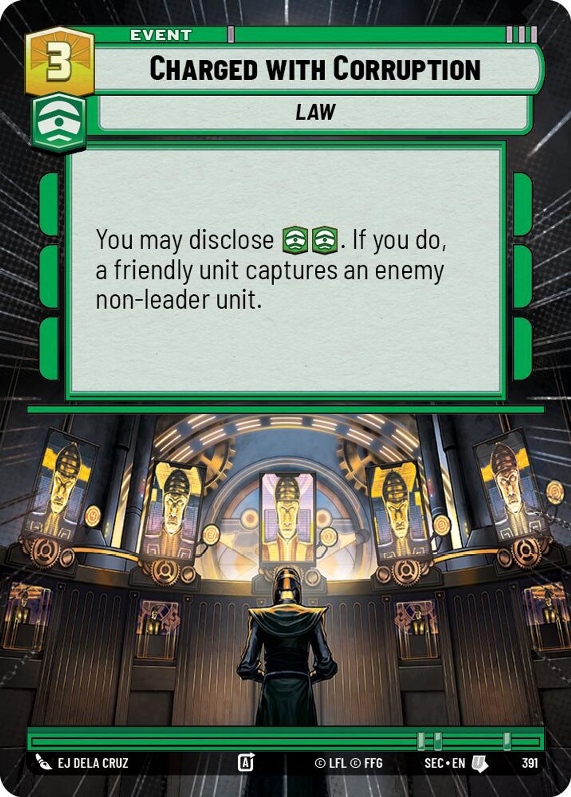 Charged with Corruption