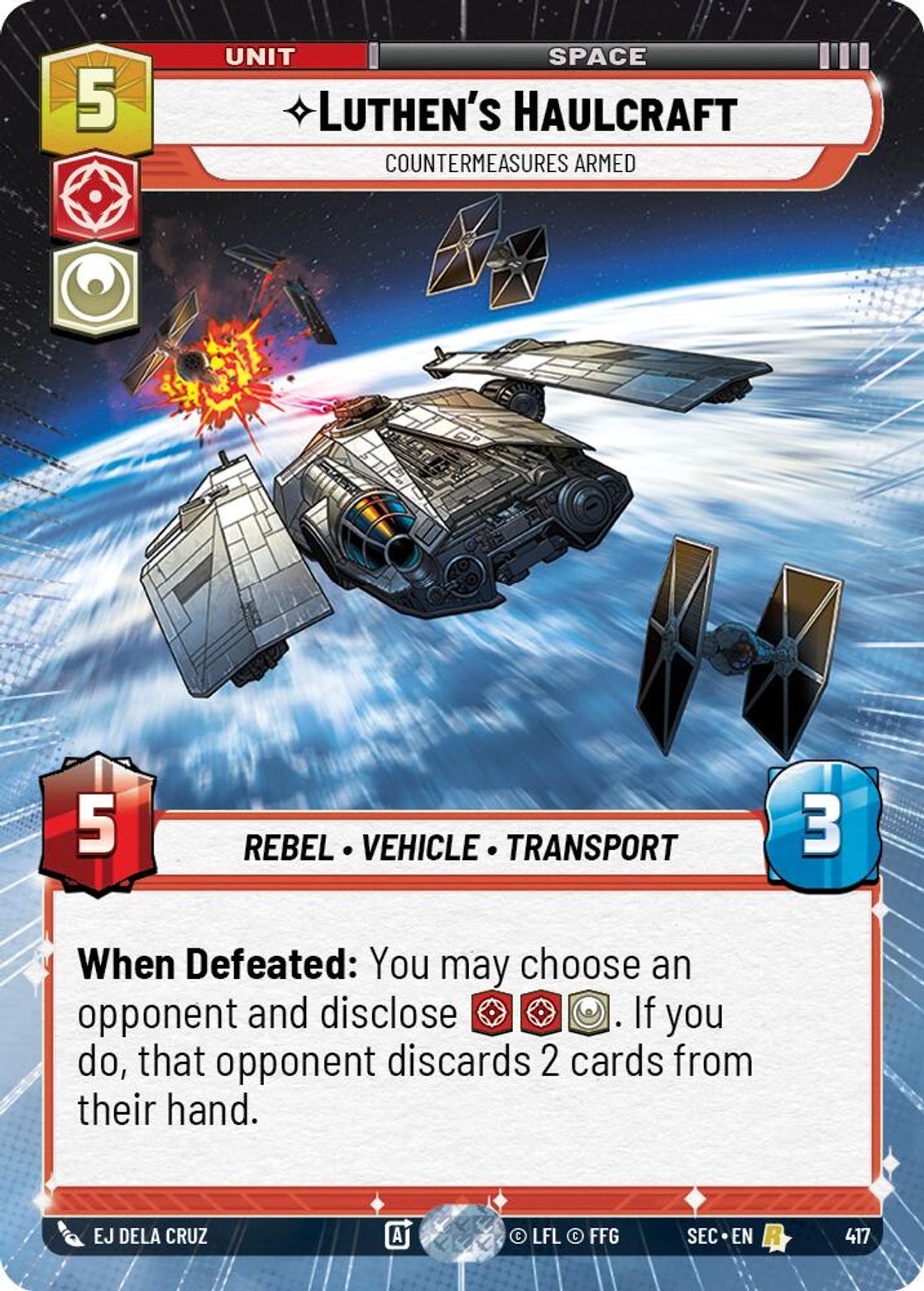 Luthen's Haulcraft - Countermeasures Armed