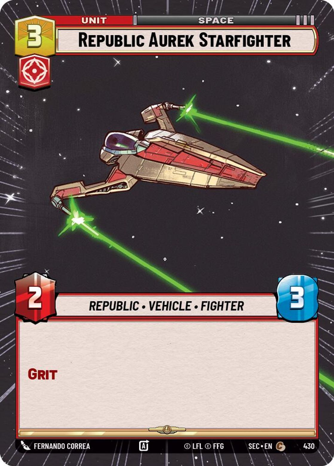 Republic Aurek Starfighter