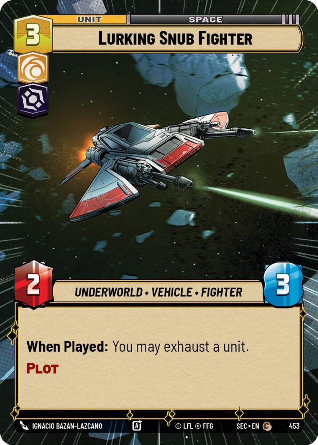 Lurking Snub Fighter