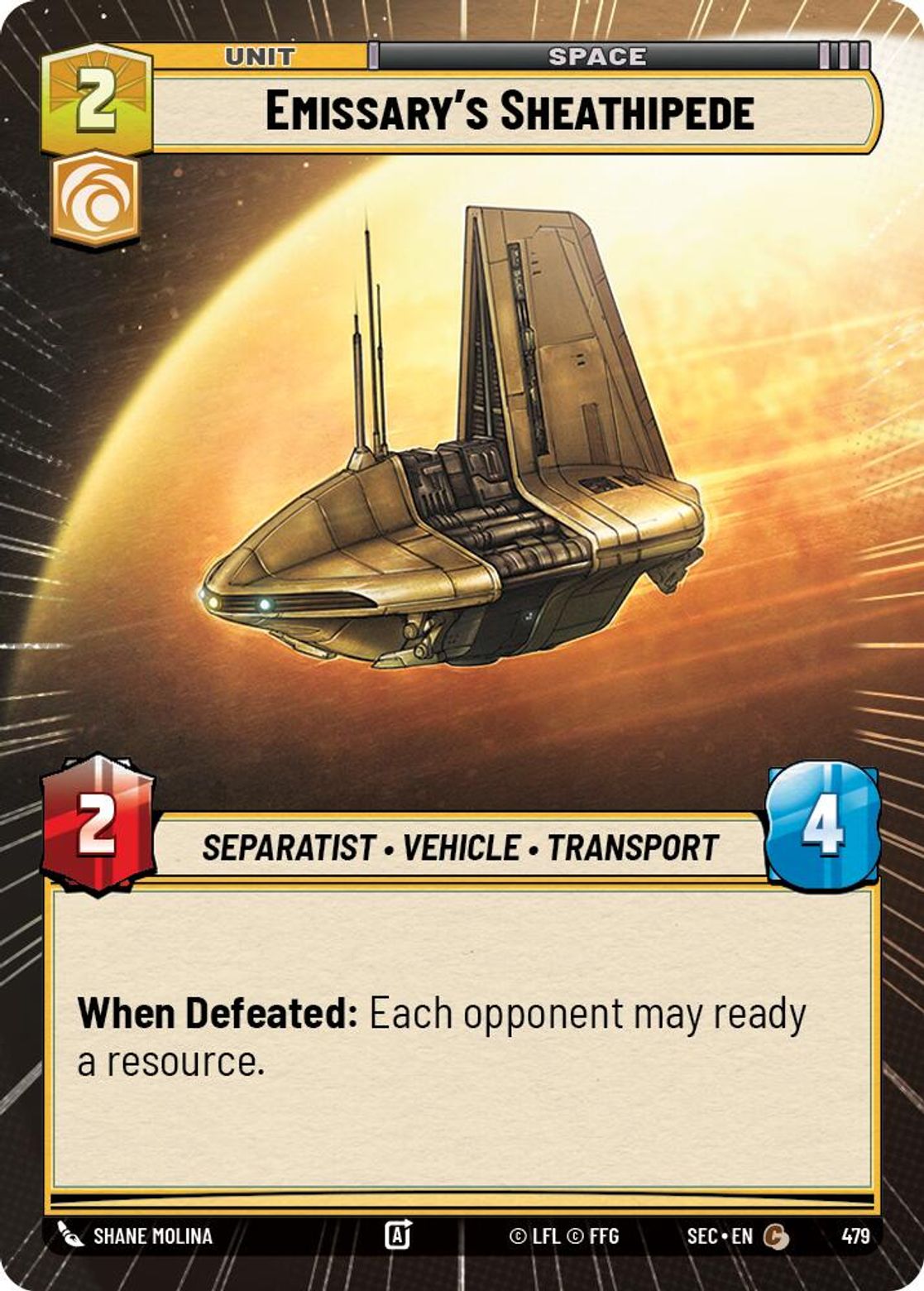 Emissary's Sheathipede