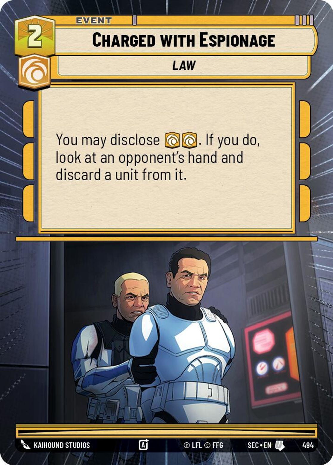 Charged with Espionage