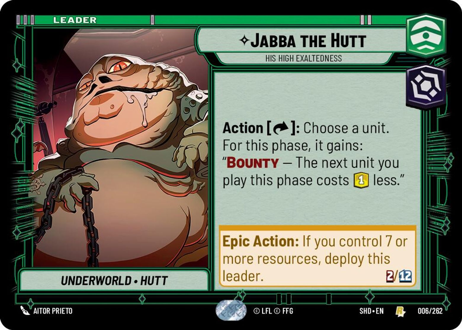 Jabba the Hutt - His High Exaltdeness