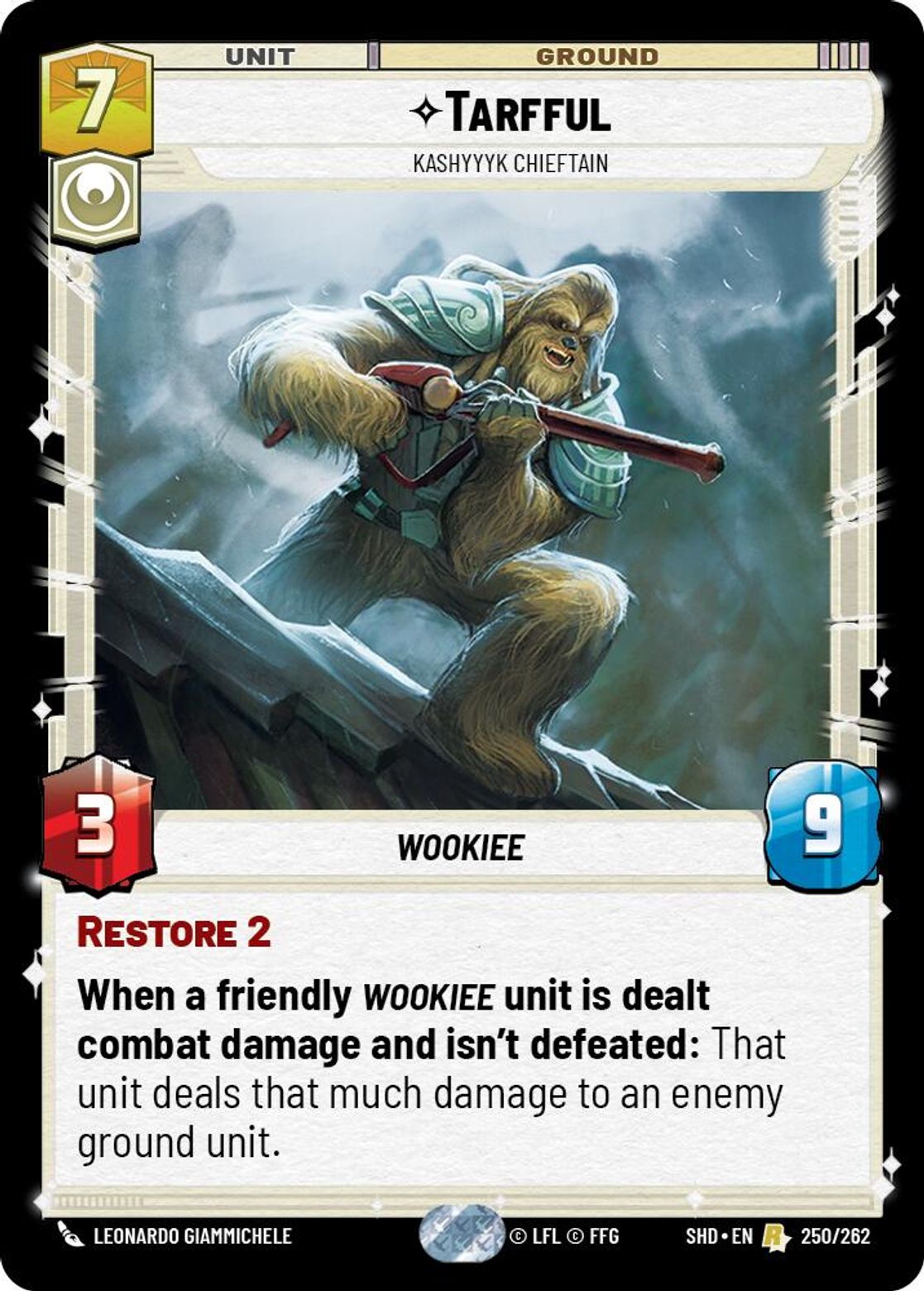 Tarfful - Kashyyyk Chieftan