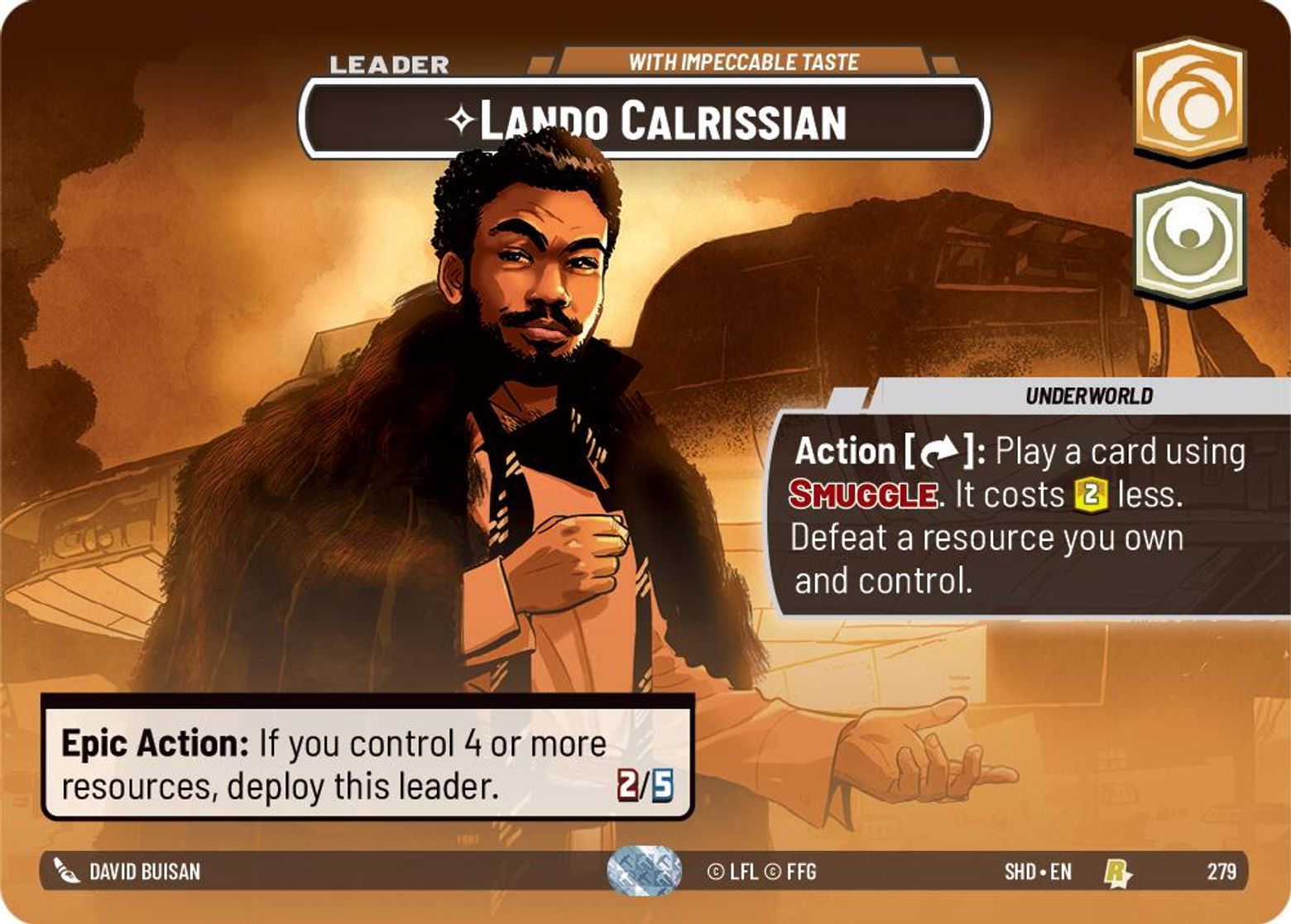 Lando Calrissian - With Impeccable Taste