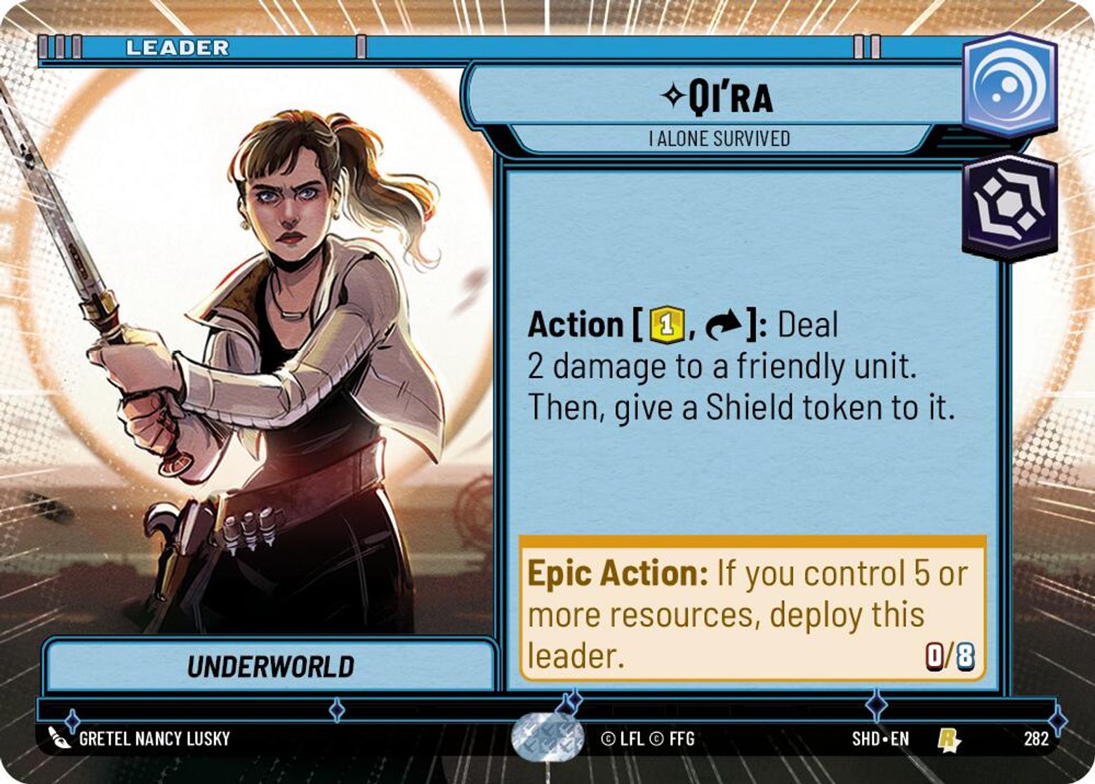 Qi'ra - I Alone Survived