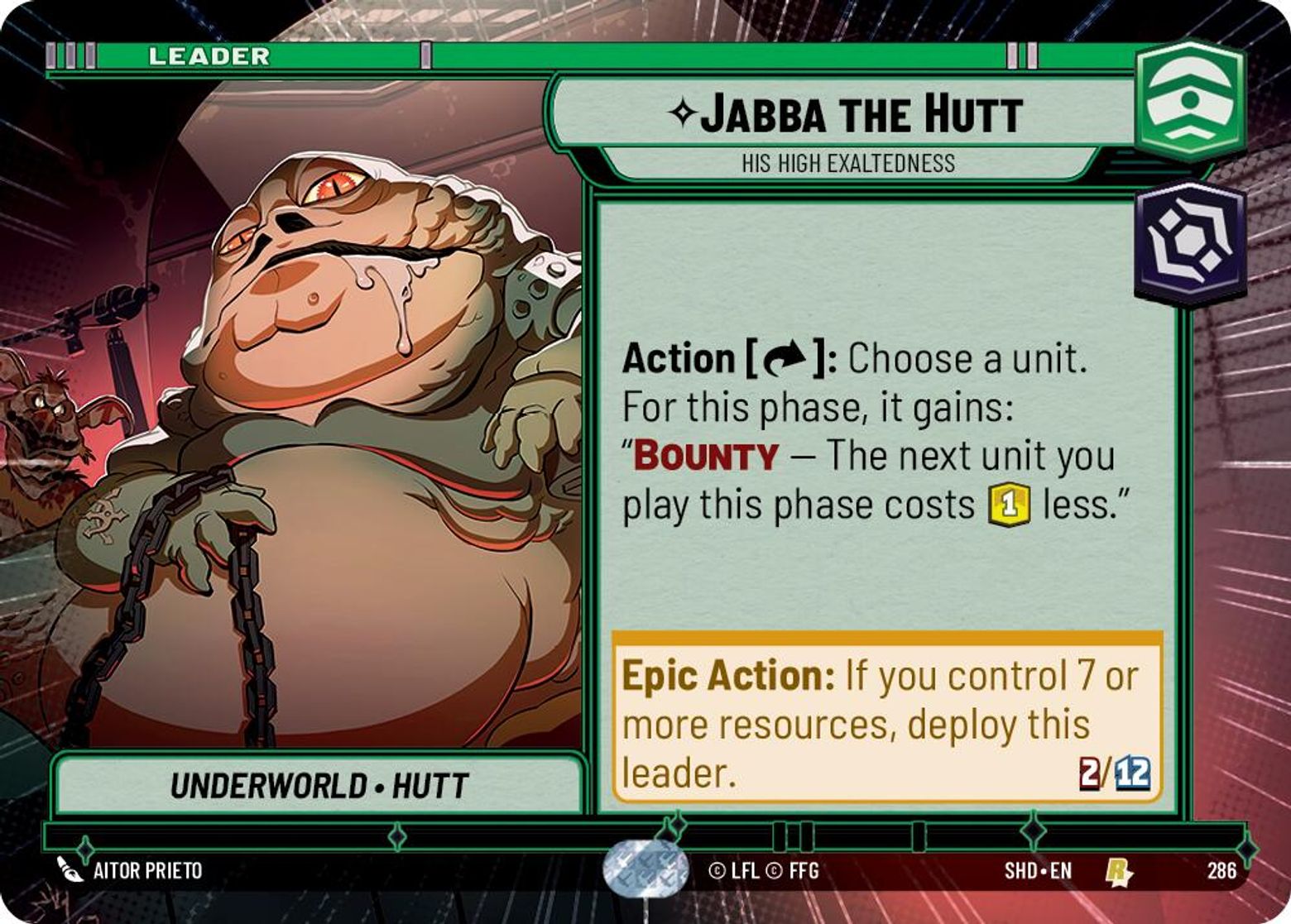 Jabba the Hutt - His High Exaltdeness