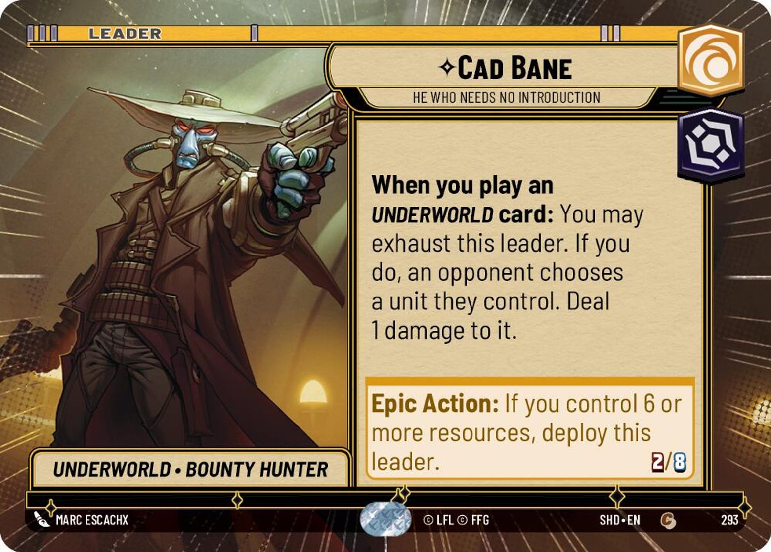 Cad Bane - He Who Needs No Introduction