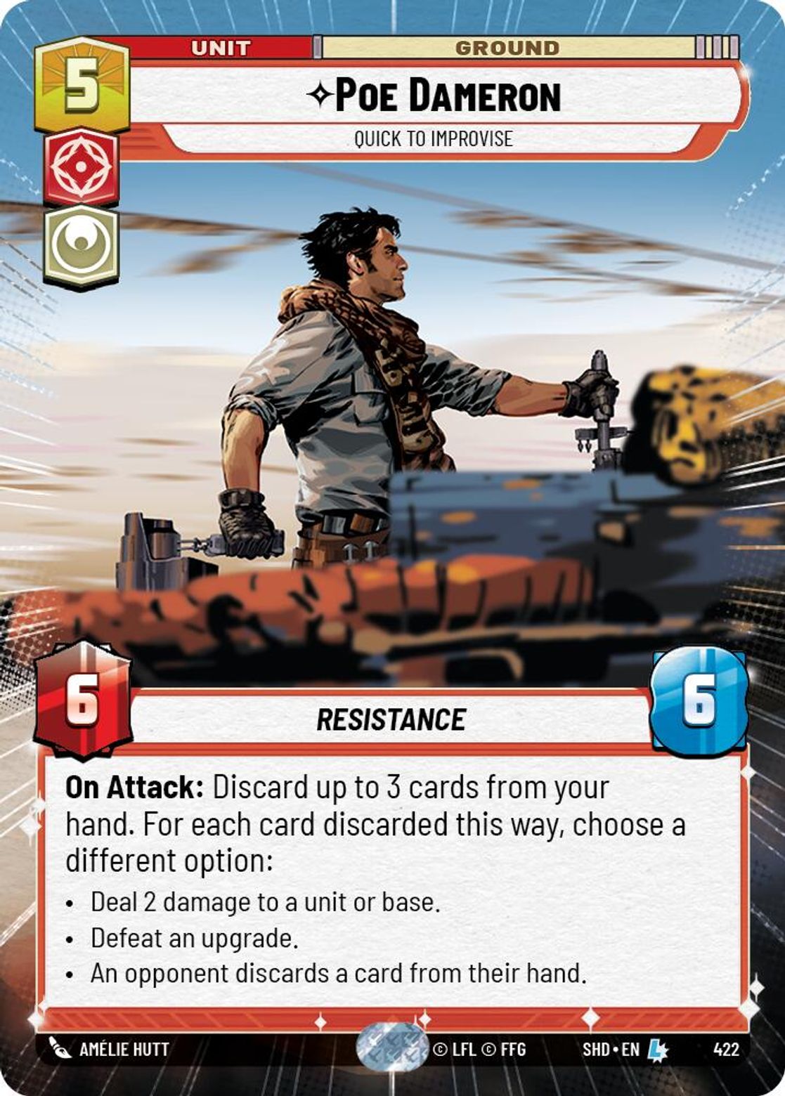 Poe Dameron - Quick to Improvise