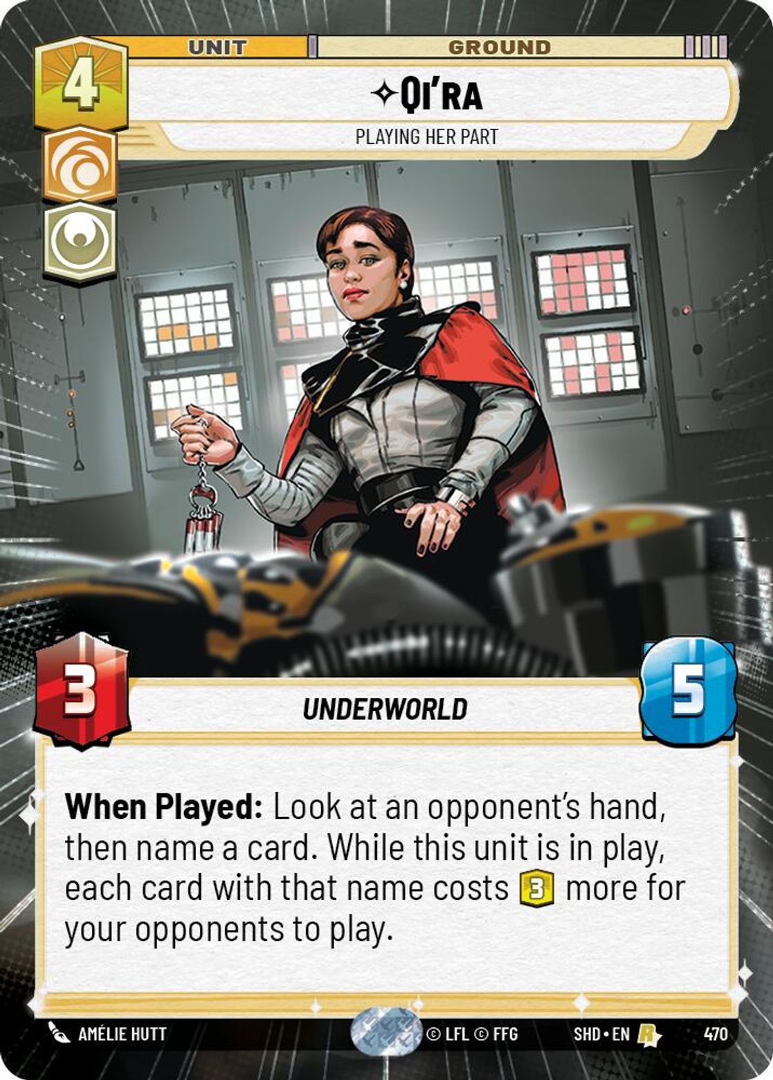 Qi'ra - Playing Her Part