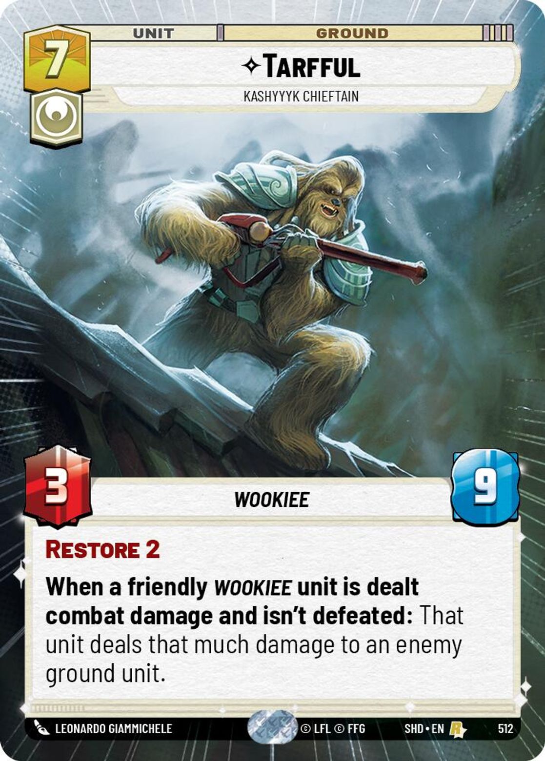 Tarfful - Kashyyyk Chieftan