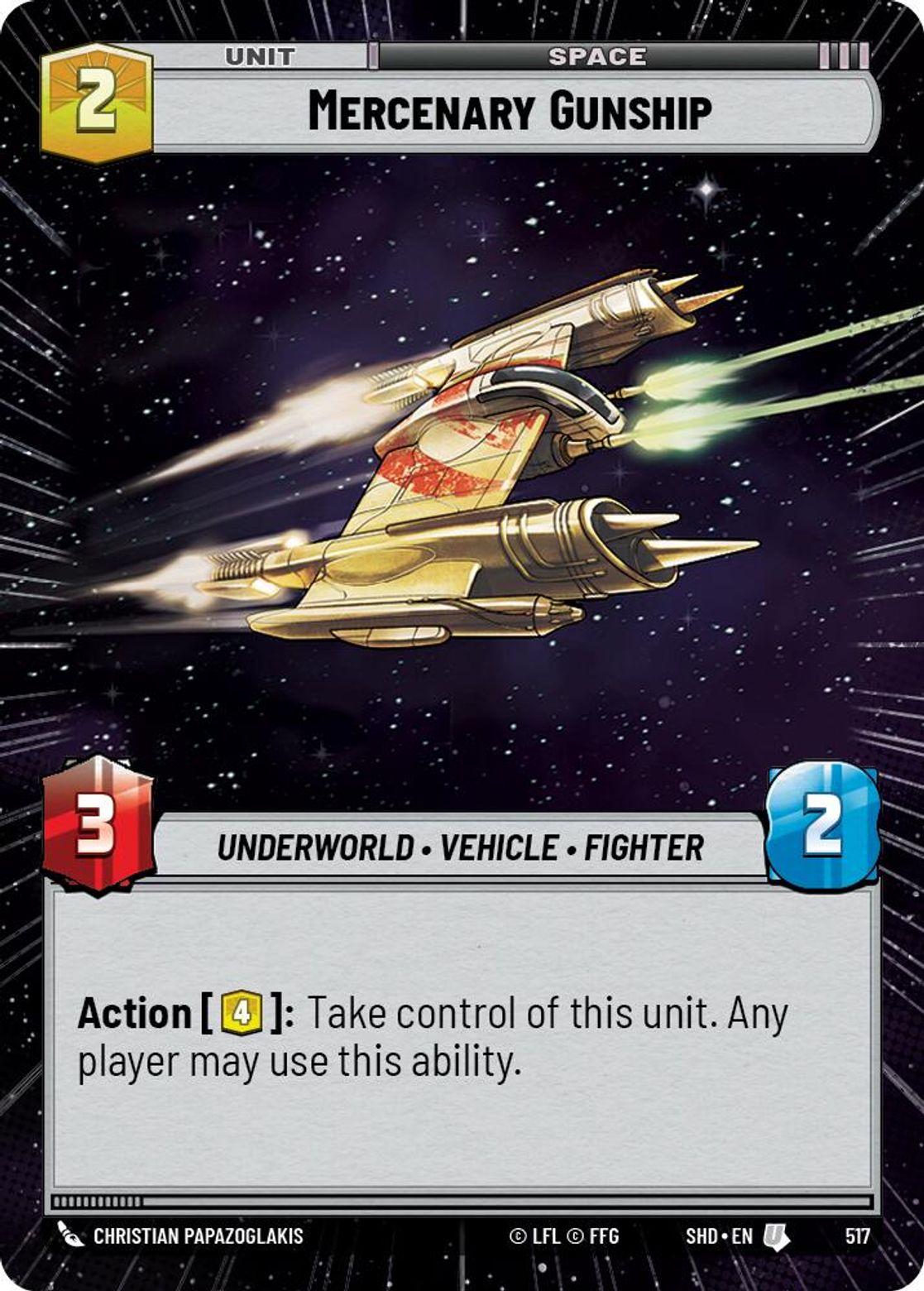 Mercenary Gunship