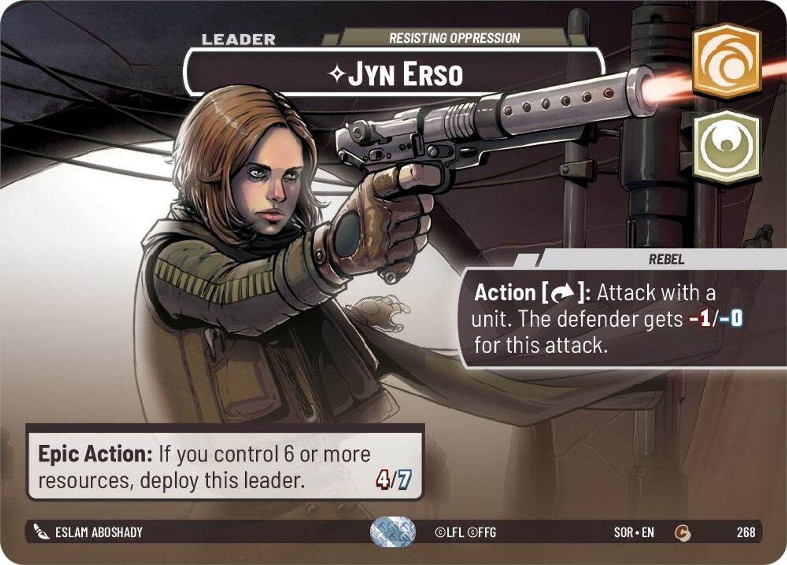 Jyn Erso - Resisting Oppression