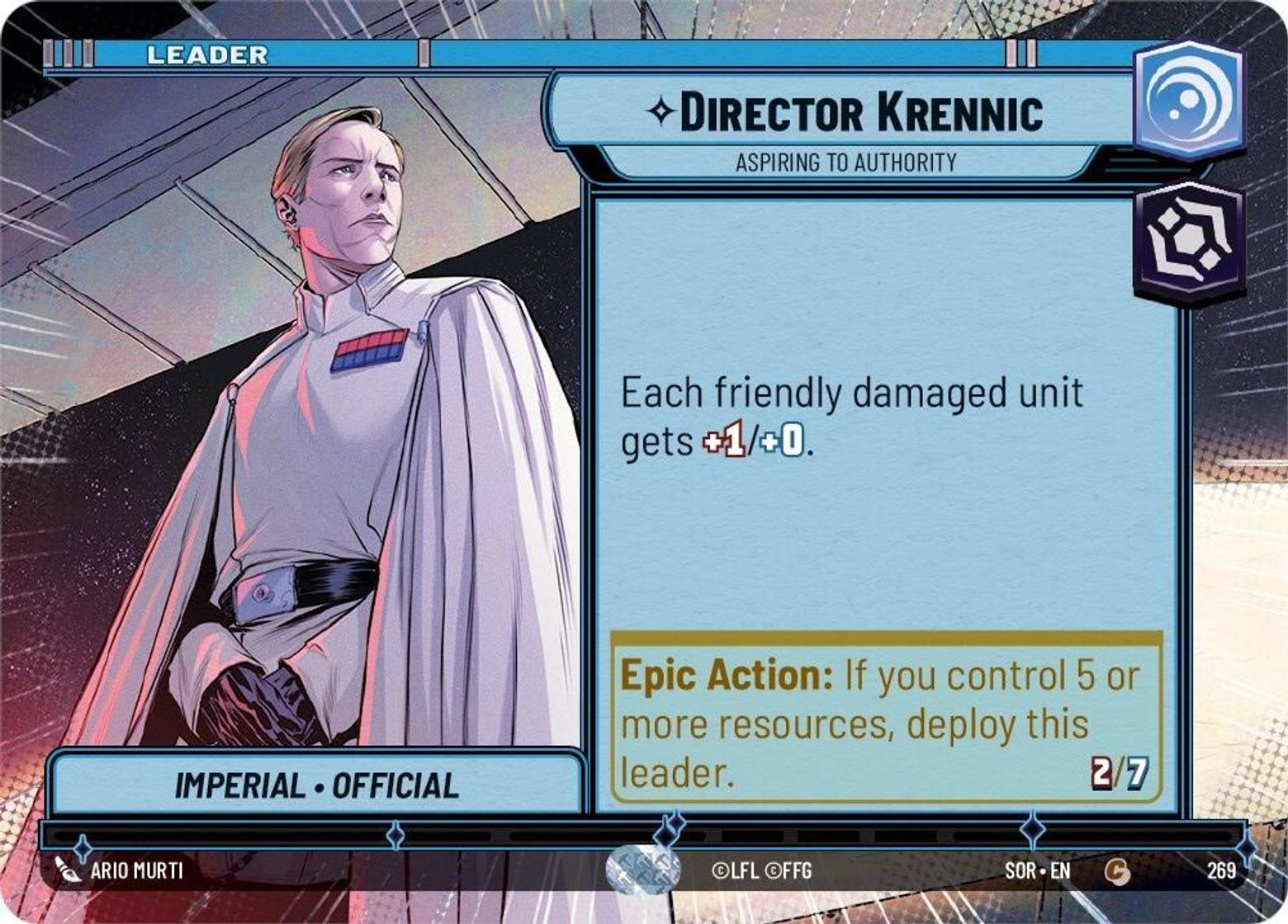 Director Krennic - Aspiring to Authority