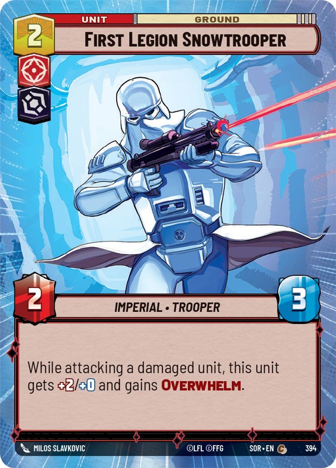 First Legion Snowtrooper