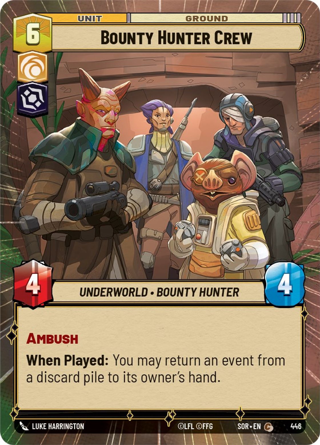 Bounty Hunter Crew