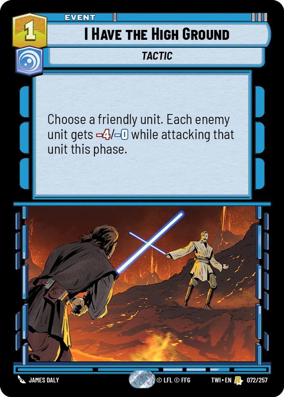 I Have the High Ground