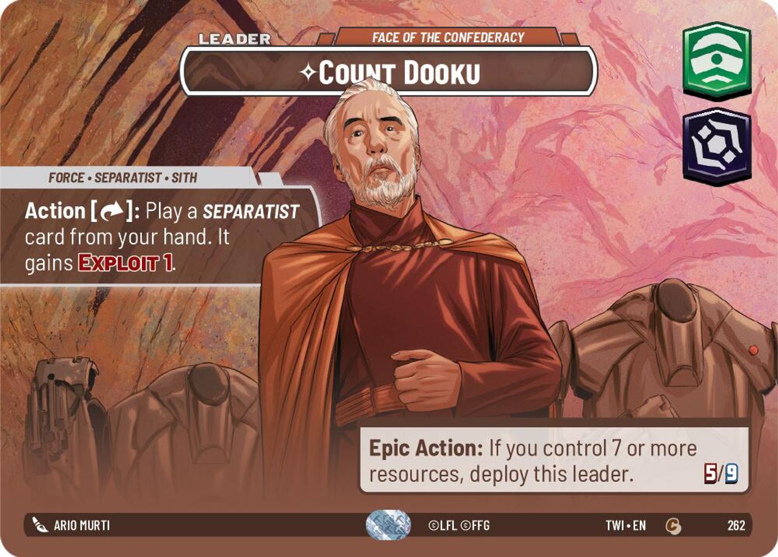 Count Dooku - Face of the Confederacy