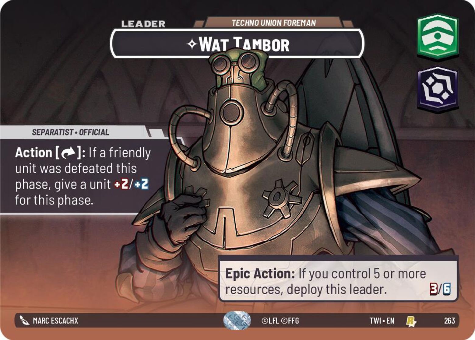 Wat Tambor - Techno Union Foreman