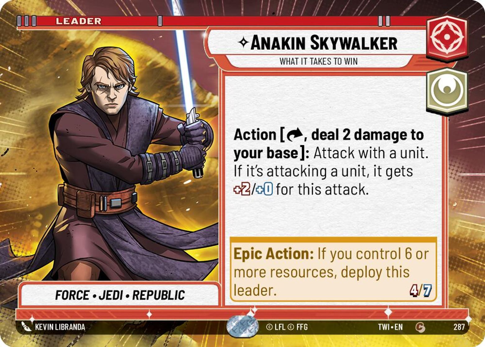 Anakin Skywalker - What it Takes to Win
