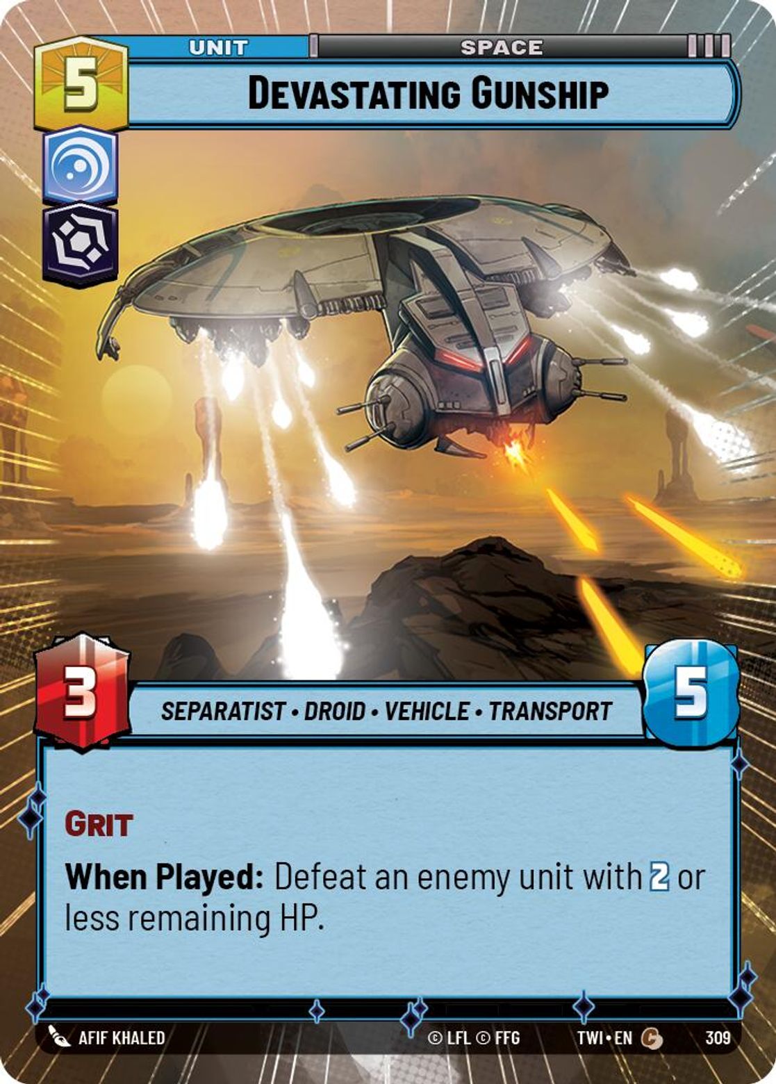 Devastating Gunship