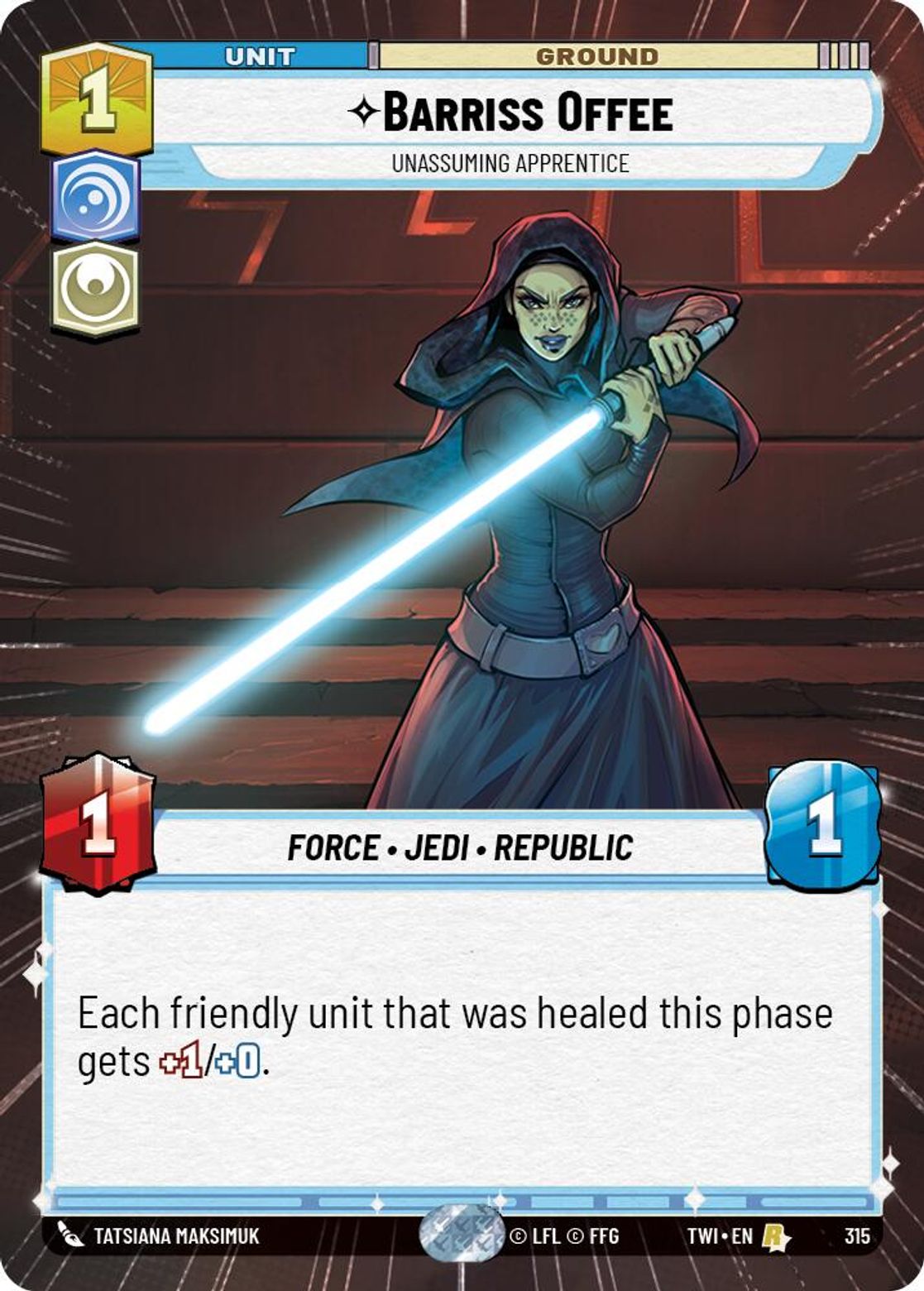 Barriss Offee - Unassuming Apprentice