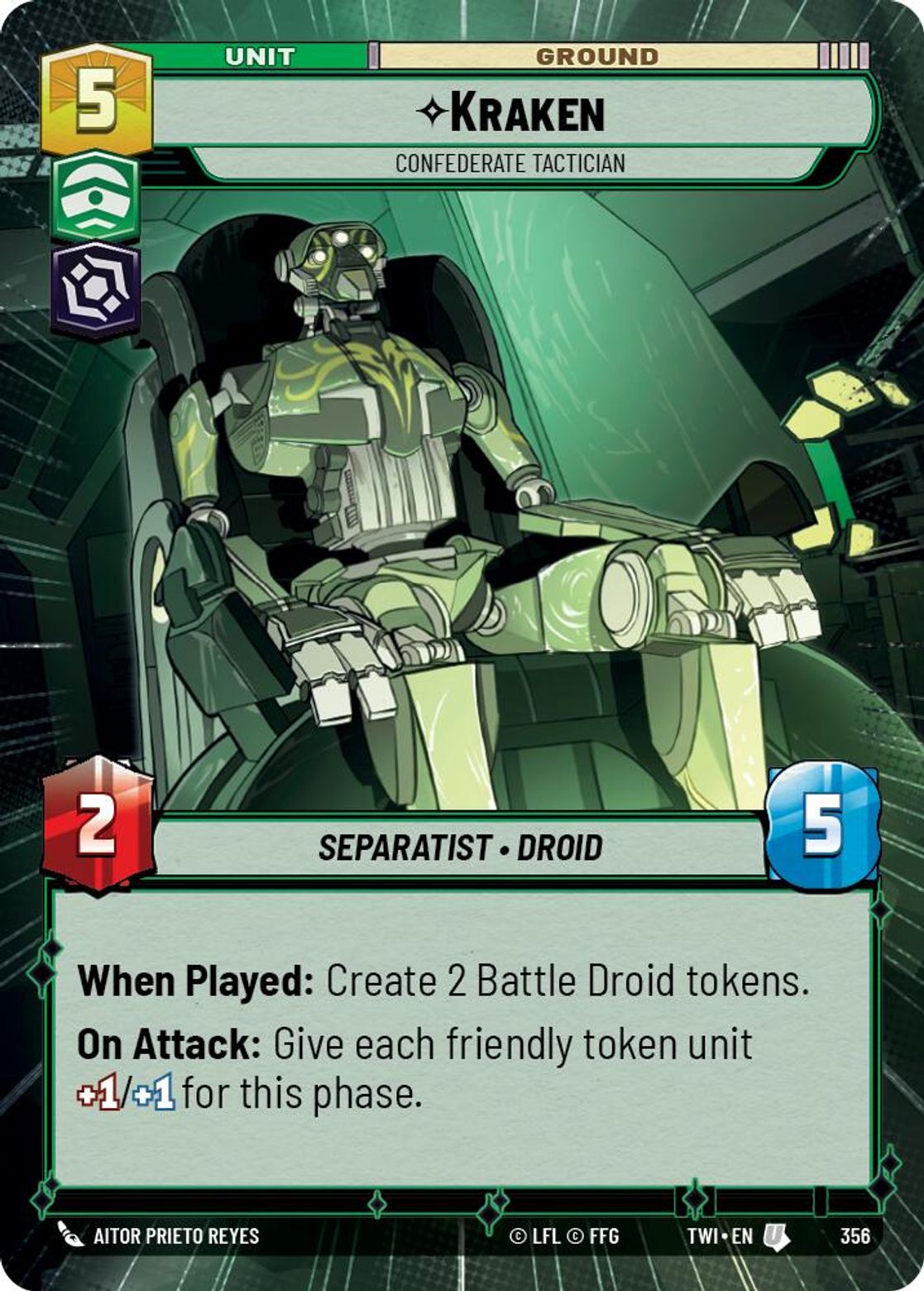 Kraken - Confederate Tactician