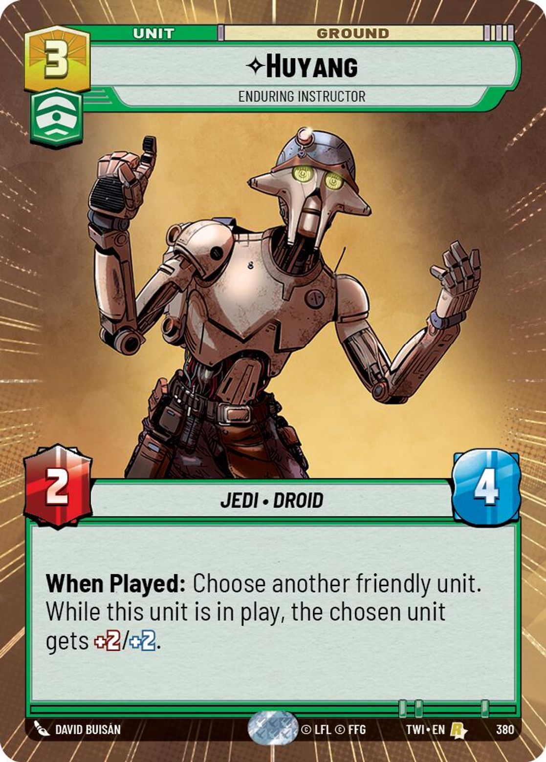Huyang - Enduring Instructor