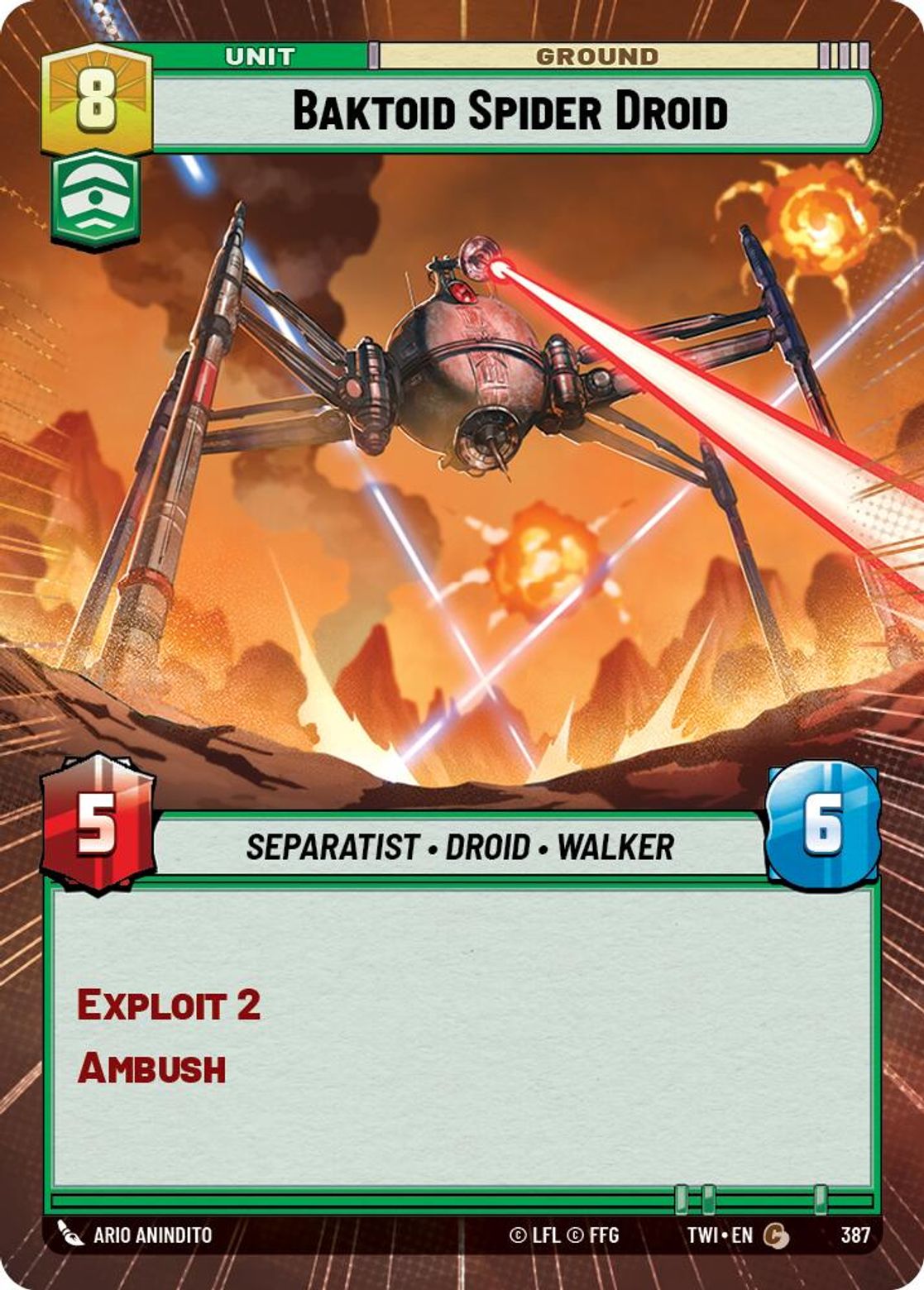 Baktoid Spider Droid