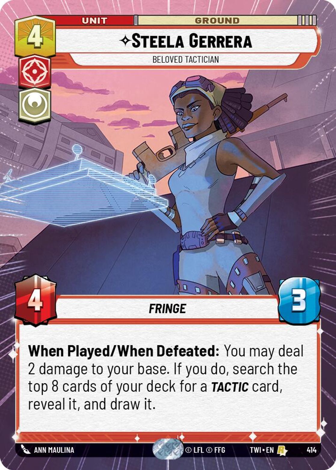 Steela Gerrera - Beloved Tactician