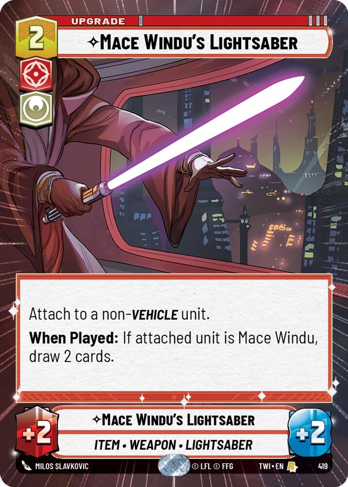 Mace Windu's Lightsaber