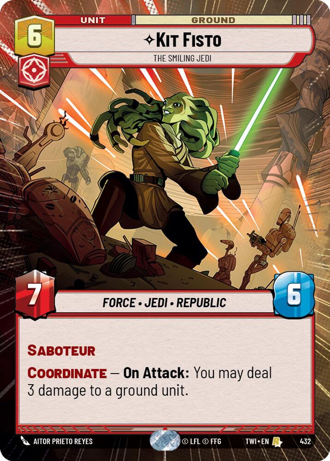 Kit Fisto - The Smiling Jedi