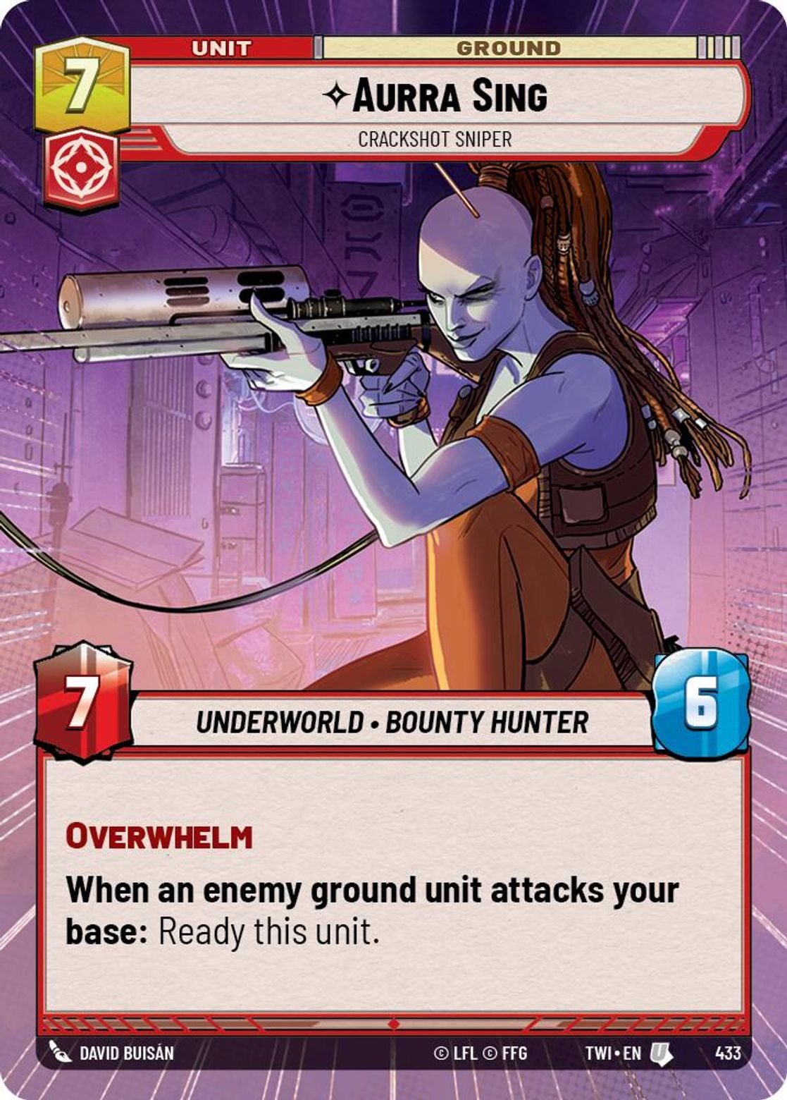 Aurra Sing - Crackshot Sniper