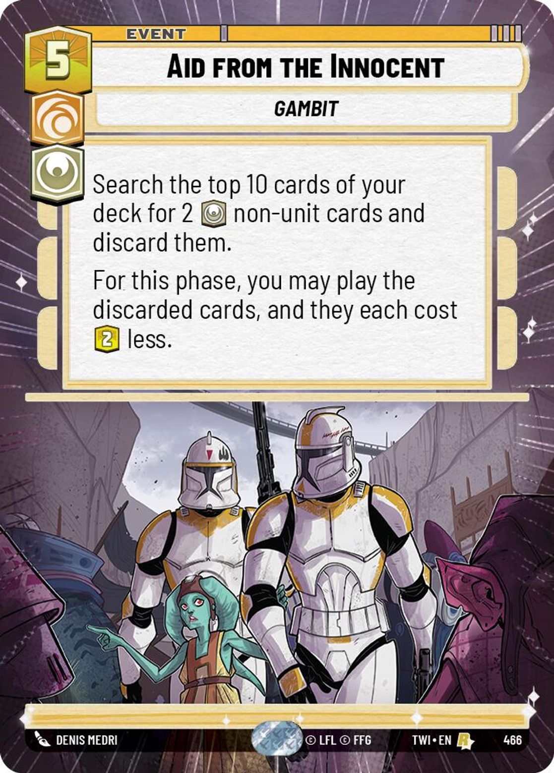 Aid from the Innocent