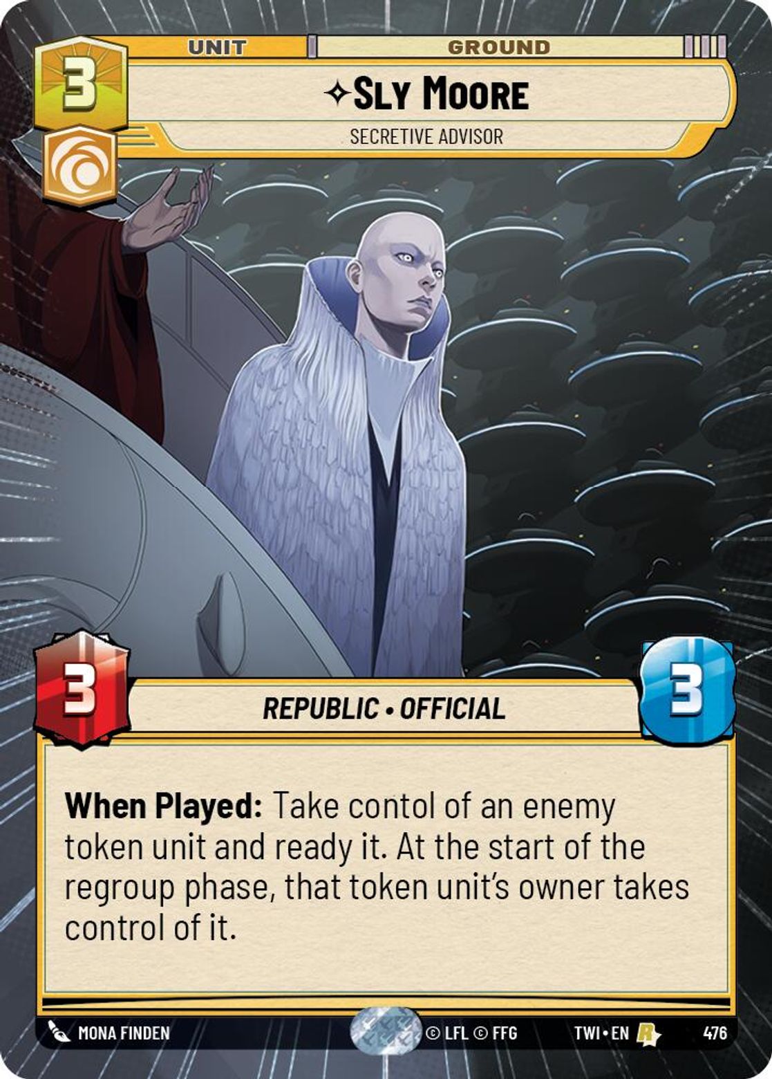 Sly Moore - Secretive Advisor
